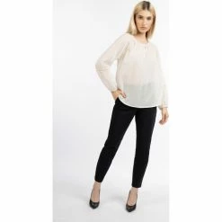 Dreimaster blouse en coton 37325766 markani for Tops / Blouses Couleur Blanc -Boutique en ligne Dreimaster 23849863 500 B