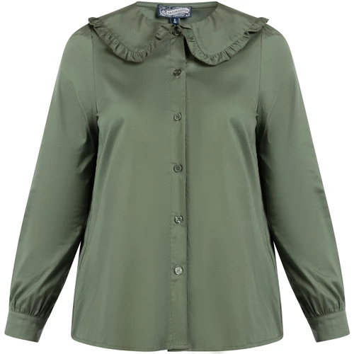 Dreimaster Blouse à manches longues 37325614 bridgeport for Tops / Blouses Couleur Vert 3 Dreimaster Blouse à manches longues 37325614 bridgeport for Tops / Blouses Couleur Vert