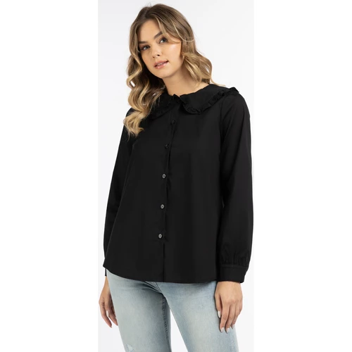 Dreimaster Blouse à manches longues 37325614 bridgeport for Tops / Blouses Couleur Noir 5 Dreimaster Blouse à manches longues 37325614 bridgeport for Tops / Blouses Couleur Noir – Image 3