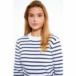 Dreimaster Chandail tricoté 39525061 palpito for Pulls & Gilets Couleur Blanc -Boutique en ligne Dreimaster 23860164 500 C