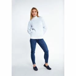 Dreimaster Chandail tricoté 39525062 palpito for Pulls & Gilets Couleur Blanc