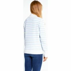 Dreimaster Chandail tricoté 39525062 palpito for Pulls & Gilets Couleur Blanc -Boutique en ligne Dreimaster 23860165 500 C