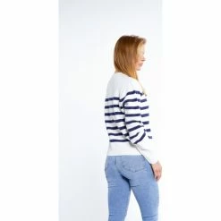 Dreimaster Chandail tricoté 39525093 palpito for Pulls & Gilets Couleur Blanc -Boutique en ligne Dreimaster 23860173 500 C