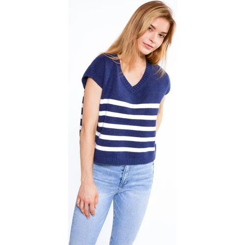 Dreimaster Chandail tricoté 39525094 palpito for Pulls & Gilets Couleur Blanc 4 Dreimaster Chandail tricoté 39525094 palpito for Pulls & Gilets Couleur Blanc – Image 2