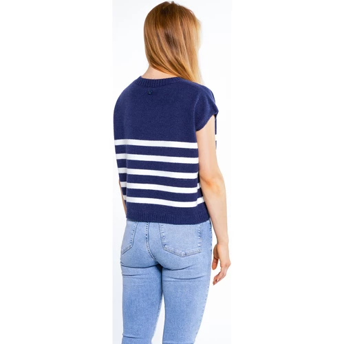 Dreimaster Chandail tricoté 39525094 palpito for Pulls & Gilets Couleur Blanc 5 Dreimaster Chandail tricoté 39525094 palpito for Pulls & Gilets Couleur Blanc – Image 3