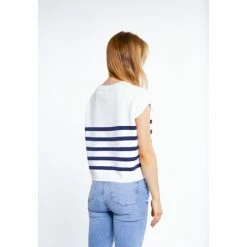 Dreimaster Chandail tricoté 39525094 palpito for Pulls & Gilets Couleur Blanc -Boutique en ligne Dreimaster 23860176 500 C