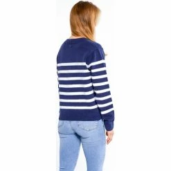 Dreimaster Strickjacke mit Knöpfen 39525095 palpito for Pulls & Gilets Couleur Blanc -Boutique en ligne Dreimaster 23860178 500 C