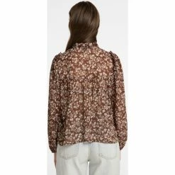 Dreimaster Chemise avec ruché 37324864 bridgeport for Tops / Blouses Couleur Marron -Boutique en ligne Dreimaster 23867558 500 C