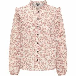 Dreimaster Chemise avec ruché 37324864 bridgeport for Tops / Blouses Couleur Blanc