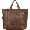 Dreimaster Shopper aus Leder 39125200 eyota for Sacs à main Couleur Marron