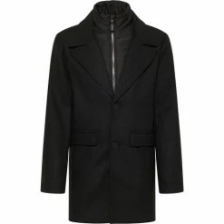 Dreimaster Übergangsmantel aus Wollgemisch 31523811 nascita for Manteaux Couleur Noir