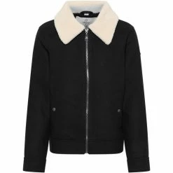 Dreimaster Übergangsjacke aus Wollgemisch 37523749 tuxe for Vestes Couleur Noir