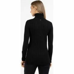 Dreimaster Strick Rollkragenpullover 39725039 iridia for Pulls & Gilets Couleur Noir -Boutique en ligne Dreimaster 23906118 500 C