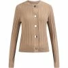 Dreimaster Strickjacke mit Knöpfen 39725042 iridia for Pulls & Gilets Couleur Beige -Boutique en ligne Dreimaster 23906123 500 A