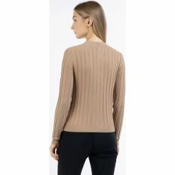 Dreimaster Strickjacke mit Knöpfen 39725042 iridia for Pulls & Gilets Couleur Beige -Boutique en ligne Dreimaster 23906123 500 C