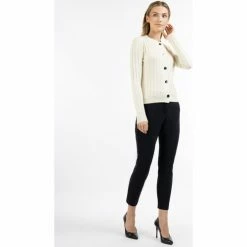 Dreimaster Strickjacke mit Knöpfen 39725042 iridia for Pulls & Gilets Couleur Beige -Boutique en ligne Dreimaster 23906124 500 C