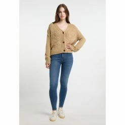 Dreimaster Strickjacke mit Knöpfen 39425057 imane for Pulls & Gilets Couleur Beige -Boutique en ligne Dreimaster 23979670 500 C