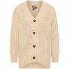 Dreimaster Strickjacke mit Knöpfen 39425059 imane for Pulls & Gilets Couleur Beige