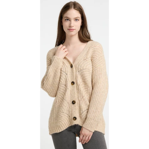 Dreimaster Strickjacke mit Knöpfen 39425059 imane for Pulls & Gilets Couleur Beige 4 Dreimaster Strickjacke mit Knöpfen 39425059 imane for Pulls & Gilets Couleur Beige – Image 2