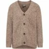 Dreimaster Strickjacke mit Knöpfen 39425059 imane for Pulls & Gilets Couleur Marron -Boutique en ligne Dreimaster 23979677 500 A