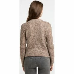 Dreimaster Strickjacke mit Knöpfen 39425060 imane for Pulls & Gilets Couleur Marron -Boutique en ligne Dreimaster 23979679 500 C