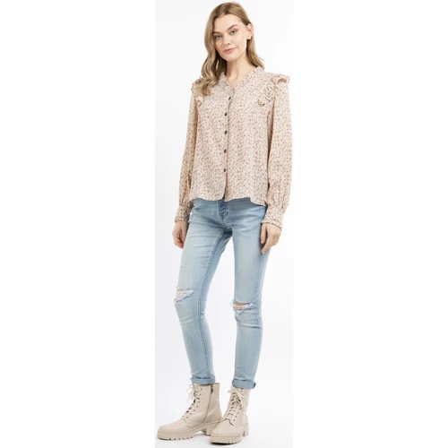 Dreimaster Blouse à manches longues 37324878 bridgeport for T-shirts & Polos Couleur Beige 4 Dreimaster Blouse à manches longues 37324878 bridgeport for T-shirts & Polos Couleur Beige – Image 2