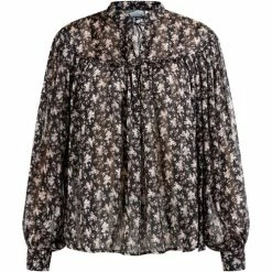 Dreimaster Blouse à manches longues 37324995 bridgeport for Tops / Blouses Couleur Multicolore