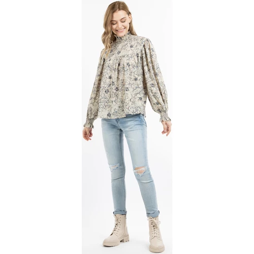 Dreimaster T-shirt chemise 37325173 bridgeport for Tops / Blouses Couleur Beige 4 Dreimaster T-shirt chemise 37325173 bridgeport for Tops / Blouses Couleur Beige – Image 2