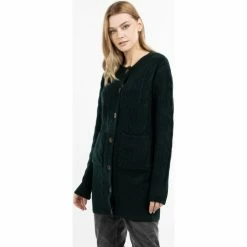 Dreimaster Strickjacke mit Knöpfen 39425097 zitha for Pulls & Gilets Couleur Vert -Boutique en ligne Dreimaster 24006836 500 C