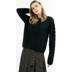 Dreimaster Chandail tricoté 39425098 zitha for Pulls & Gilets Couleur Vert -Boutique en ligne Dreimaster 24006839 500 C