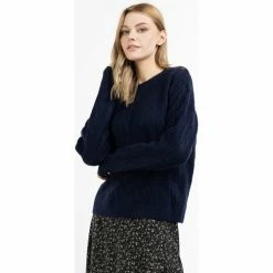 Dreimaster Chandail tricoté 39425098 zitha for Pulls & Gilets Couleur Bleu -Boutique en ligne Dreimaster 24006840 500 C