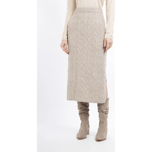 Dreimaster Strick Midirock 39425099 zitha for Jupes Couleur Beige 5 Dreimaster Strick Midirock 39425099 zitha for Jupes Couleur Beige – Image 3