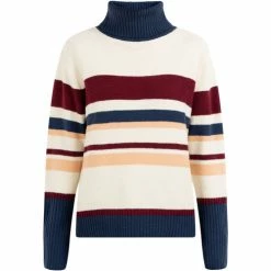 Dreimaster Strick Rollkragenpullover 39525080 palpito for Pulls & Gilets Couleur Multicolore