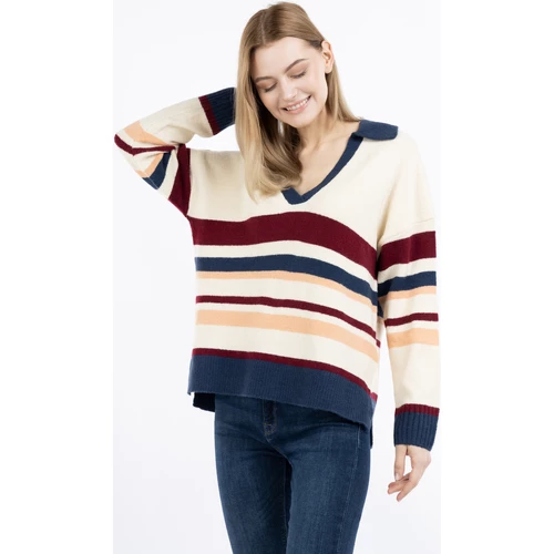 Dreimaster Chandail tricoté 39525082 palpito for Pulls & Gilets Couleur Multicolore 5 Dreimaster Chandail tricoté 39525082 palpito for Pulls & Gilets Couleur Multicolore – Image 3