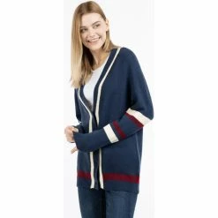 Dreimaster Strickjacke mit Knöpfen 39525083 palpito for Pulls & Gilets Couleur Multicolore -Boutique en ligne Dreimaster 24006852 500 C