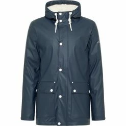 Dreimaster Regenjacke mit Webpelzfutter in Teddyoptik 35523142 drymaster for Vestes Couleur Bleu