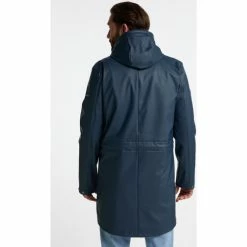 Dreimaster Imperméable 35524442 drymaster for Manteaux Couleur Bleu -Boutique en ligne Dreimaster 24021533 500 C