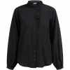 Dreimaster Blouse à manches longues 37324859 teylon for T-shirts & Polos Couleur Noir -Boutique en ligne Dreimaster 24021550 500 A