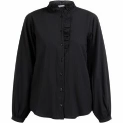 Dreimaster Blouse à manches longues 37324859 teylon for T-shirts & Polos Couleur Noir