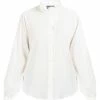Dreimaster Blouse à manches longues 37324859 teylon for T-shirts & Polos Couleur Blanc -Boutique en ligne Dreimaster 24021551 500 A