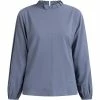 Dreimaster Blouse à manches longues 37324861 teylon for T-shirts & Polos Couleur Gris -Boutique en ligne Dreimaster 24021553 500 A