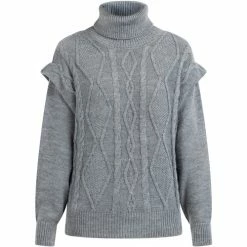 Dreimaster Chandail tricoté 39426022 naemi for Pulls & Gilets Couleur Gris