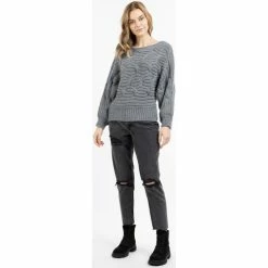 Dreimaster Chandail tricoté 39426023 naemi for Pulls & Gilets Couleur Gris