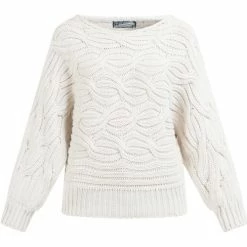 Dreimaster Chandail tricoté 39426023 naemi for Pulls & Gilets Couleur Blanc