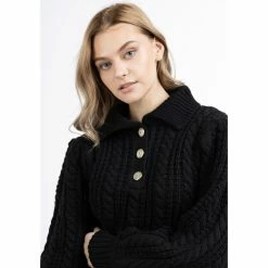 Dreimaster Chandail tricoté 39426024 naemi for Pulls & Gilets Couleur Noir -Boutique en ligne Dreimaster 24021572 500 C