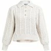 Dreimaster Chandail tricoté 39426024 naemi for Pulls & Gilets Couleur Blanc -Boutique en ligne Dreimaster 24021573 500 A