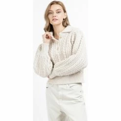 Dreimaster Chandail tricoté 39426024 naemi for Pulls & Gilets Couleur Blanc -Boutique en ligne Dreimaster 24021573 500 C