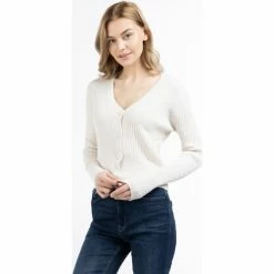 Dreimaster gilet tricot 39526027 ikita for Pulls & Gilets Couleur Blanc -Boutique en ligne Dreimaster 24021579 500 C