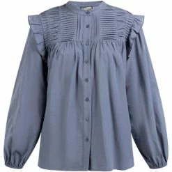 Dreimaster Blouse Ă manches longues 37324860 teylon for T-shirts & Polos Couleur Gris