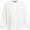 Dreimaster Blouse à manches longues 37324860 teylon for T-shirts & Polos Couleur Blanc 2 Dreimaster Blouse à manches longues 37324860 teylon for T-shirts & Polos Couleur Blanc -Boutique en ligne Dreimaster 24030242 500 A